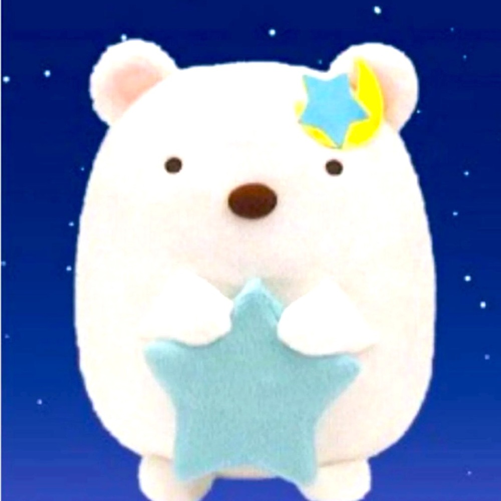 Sumikkogurashi Polar Bear Sparkling light up big Plush